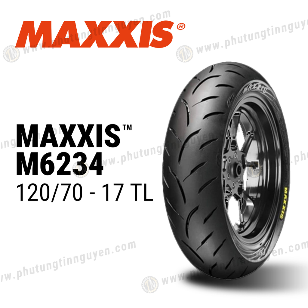 Vỏ xe MAXXIS M6234 120/70-17 TL