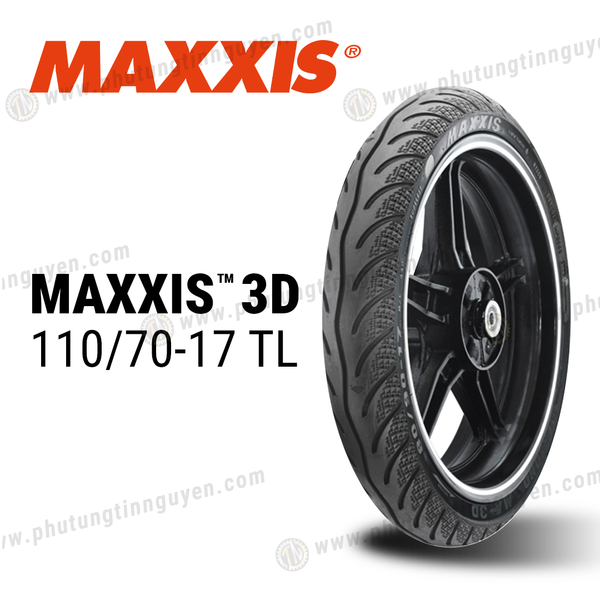  Vỏ xe MAXXIS 3D 110/70-17 TL 