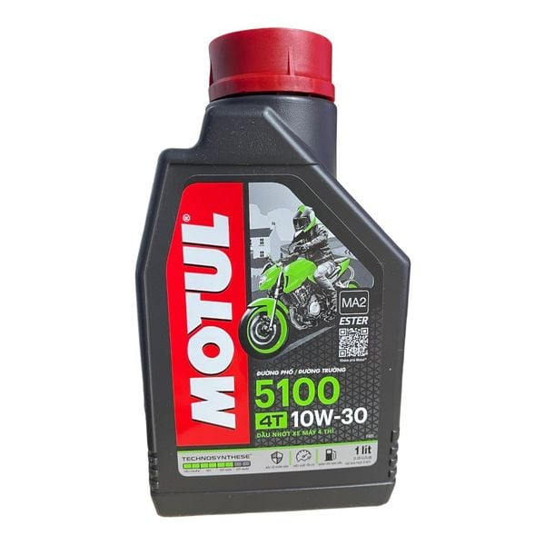  Nhớt xe số Motul 5100 4T 10w30 Công Nghệ Ester 