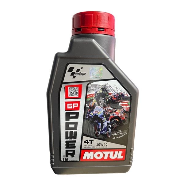  Nhớt xe số Motul GP Power 4T 10W40 hàng chính hãng - 1LIT 