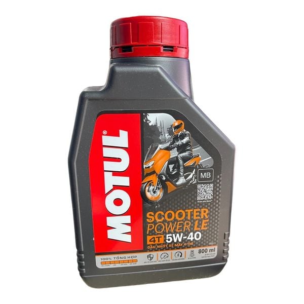 Nhớt tay ga Motul Scooter Power LE 5w40 800ml 