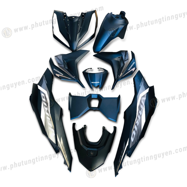  Dàn áo Vario 125 2023 màu xanh nhám 9 món luôn tem hàng chính hãng Honda 