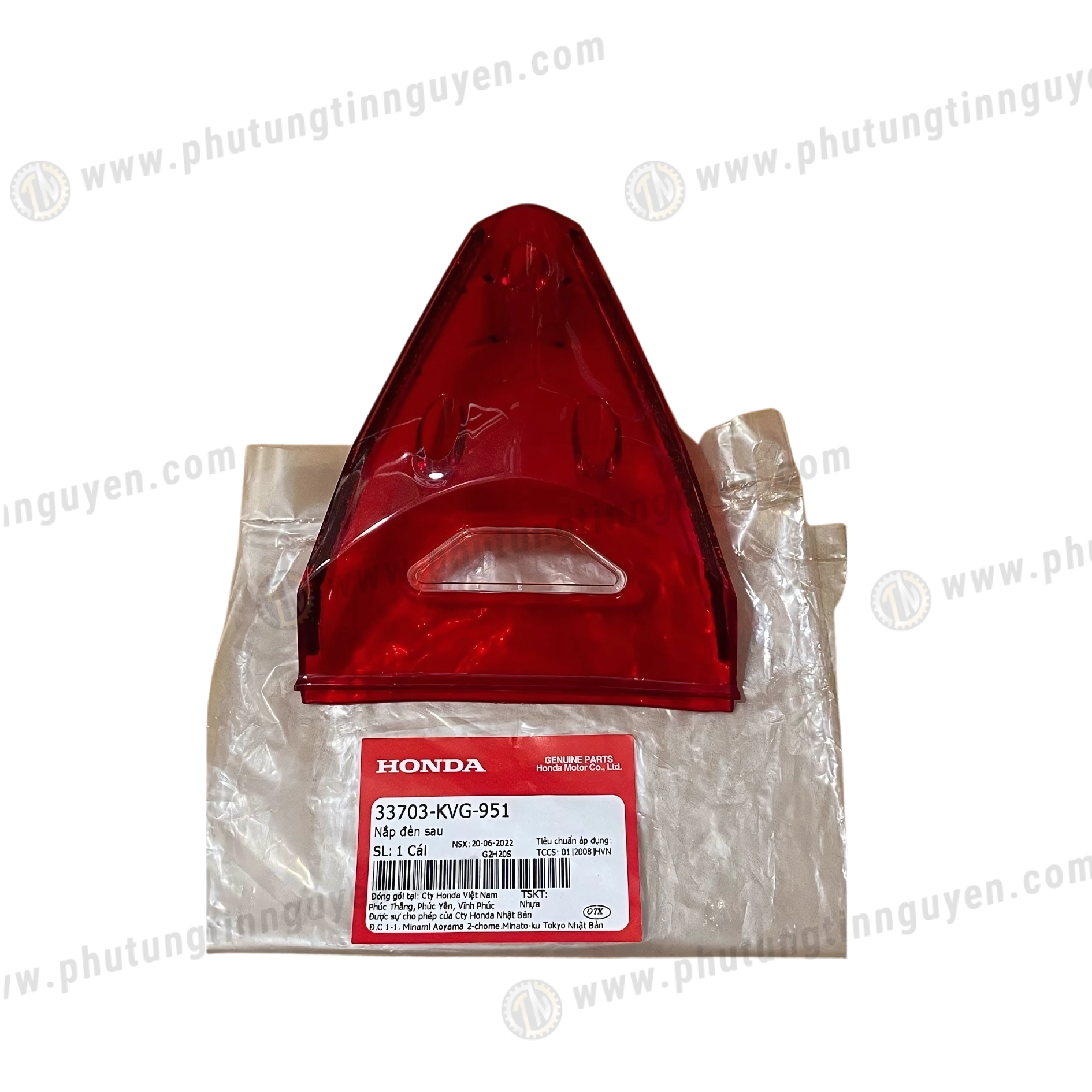  Nắp chụp mica đèn hậu sau đỏ ab air blade 110 2007 2008 2009 2010 