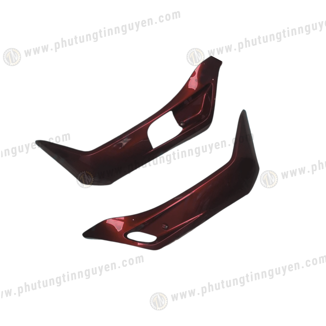  Nẹp lườn ốp sàn PCX 125 ĐỜI ĐẦU 2011 2012 2013 ( CÓ BÁN LẺ TỪNG BÊN ) đỏ đô AA 