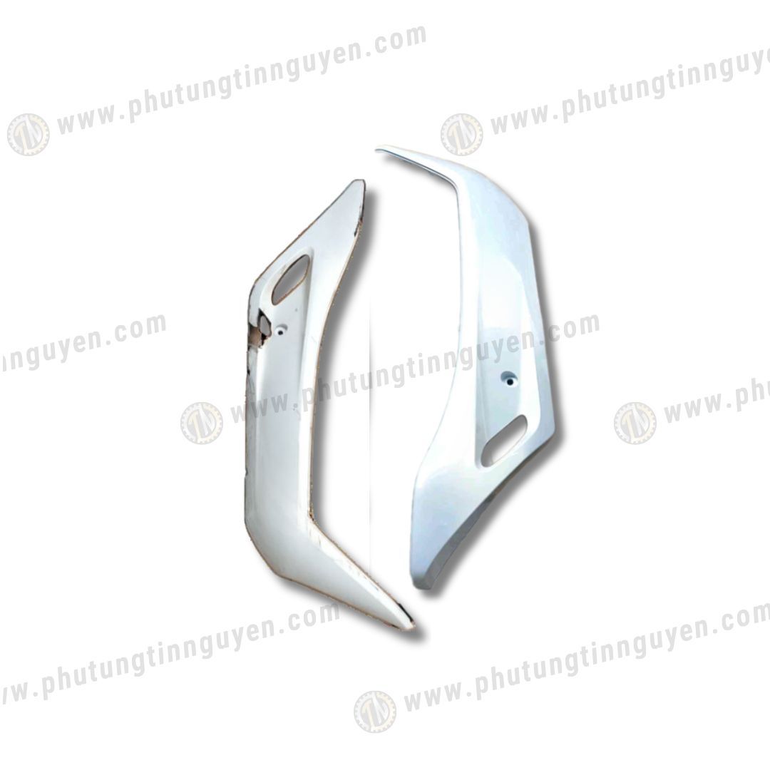  Nẹp lườn ốp sàn PCX 125 ĐỜI ĐẦU 2011 2012 2013 ( CÓ BÁN LẺ TỪNG BÊN ) trắng AA 