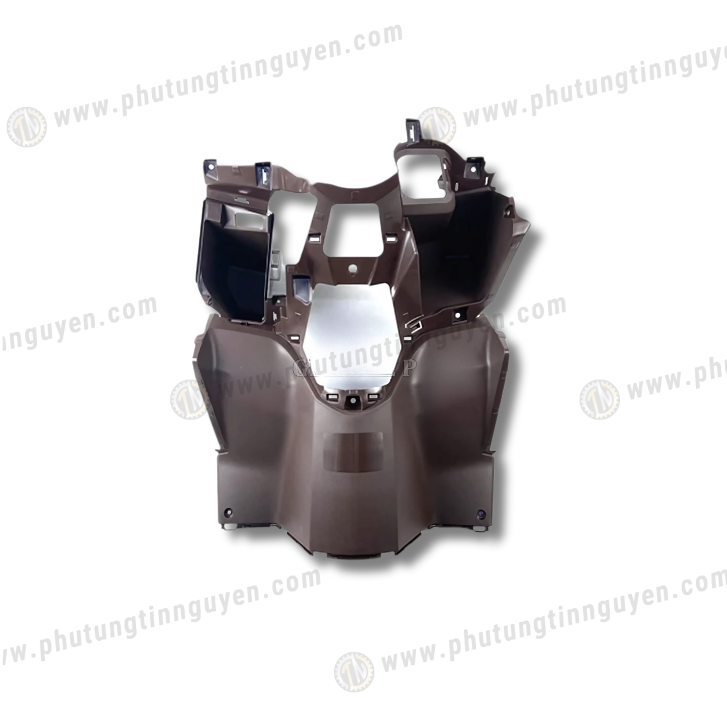  Nhựa nhám yếm ổ khóa - Vario 160, Click 160 màu nâu 