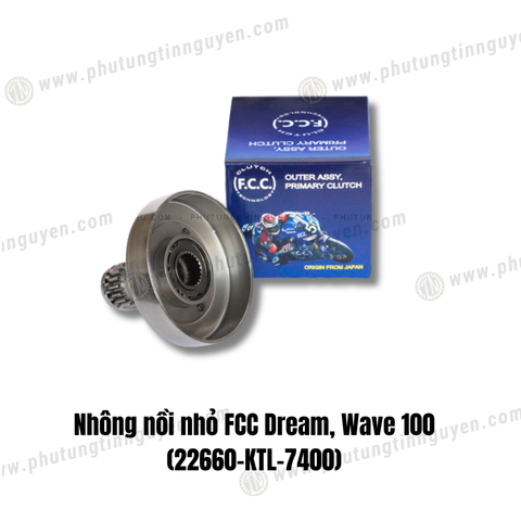  Nhông nồi nhỏ FCC Dream, Wave 100 (22660-KTL-7400) 