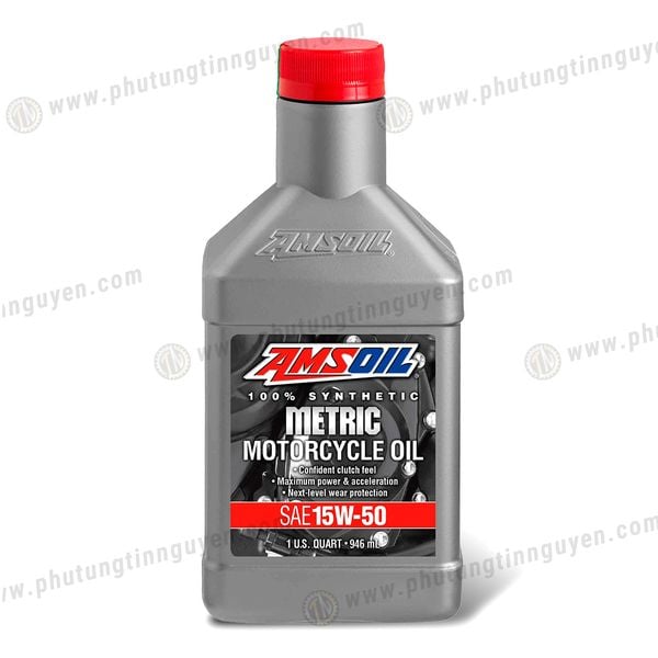  Nhớt Amsoil Metric 15W50 (MFF) 946ml chính hãng 