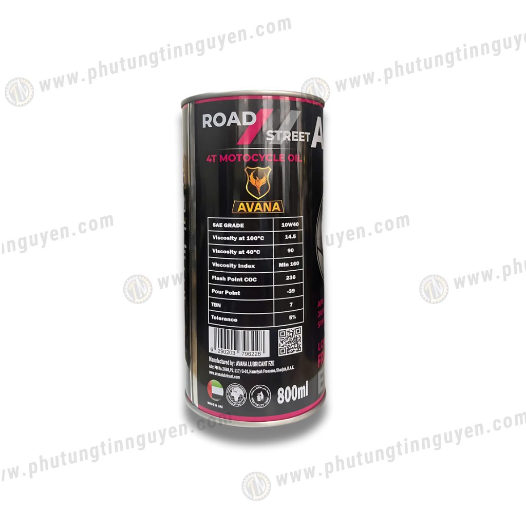Nhớt Avana ROAD 10W40 800ml