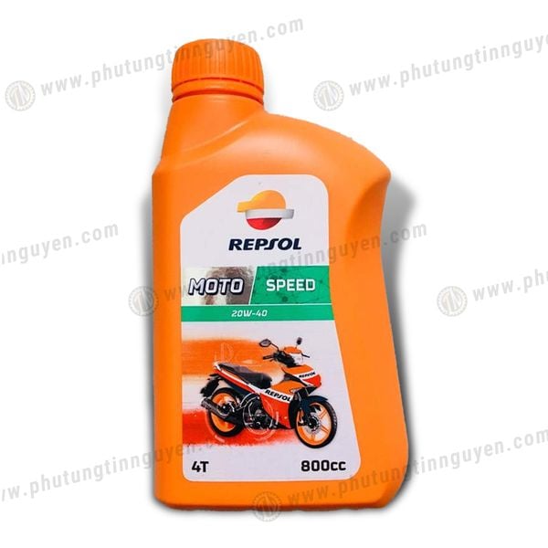  Nhớt Repsol 20W40 Moto Speed 4T 800ml chính hãng 