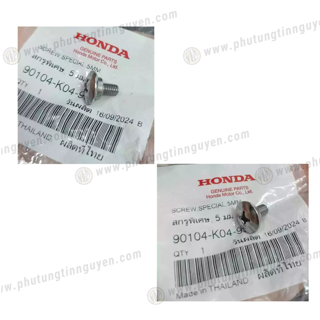 Ốc ốp pô đen mặt trọng chịu đít pô sh 300i 300 i ( giá 1 con )