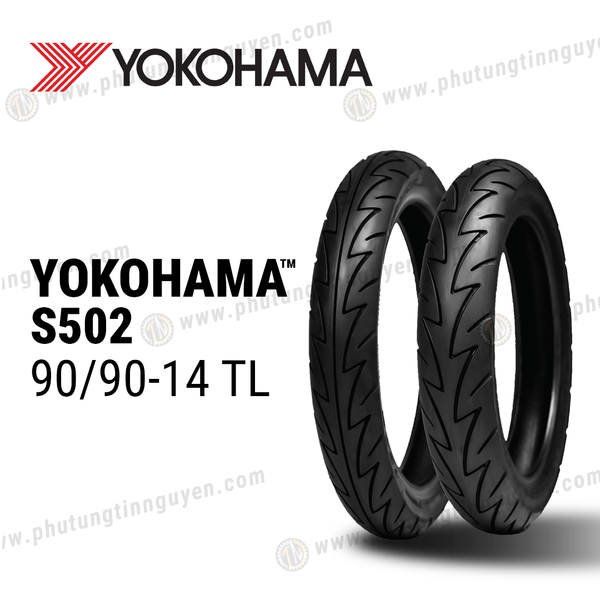  Vỏ xe YOKOHAMA 90/90-14 TL (S502) 