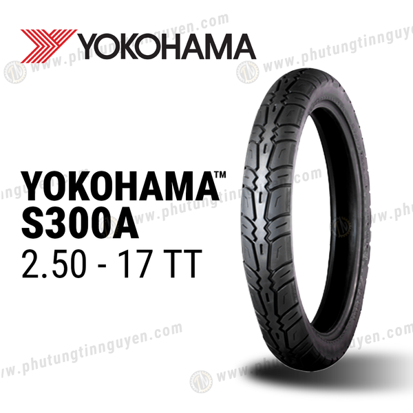  Vỏ xe YOKOHAMA 2.50-17 TT (S300A) 