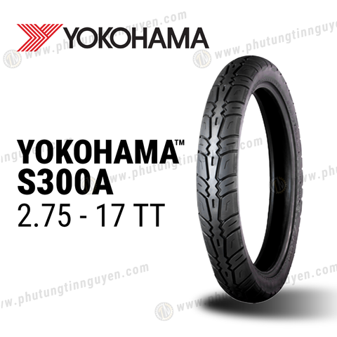  Vỏ xe YOKOHAMA 2.75-17 TT (S300A) 
