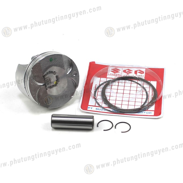  Bộ bạc piston ắc xe Raider Fi, Satria Fi, GSX, Bandit nhập khẩu chính hãng Suzuki 