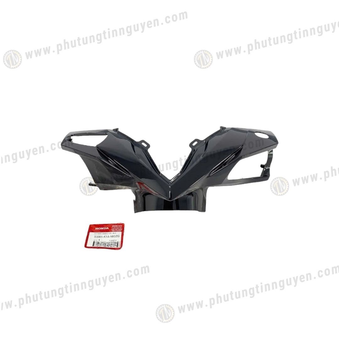  Ốp đầu xe Beat K1A đời 2020 - nay màu đen bóng chính hãng Honda 