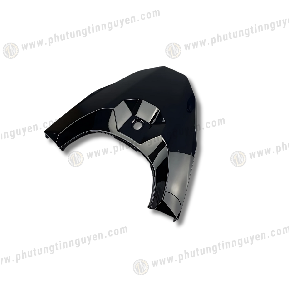  Ốp mu rùa sau click vario 160 màu đen bóng honda thái lan 