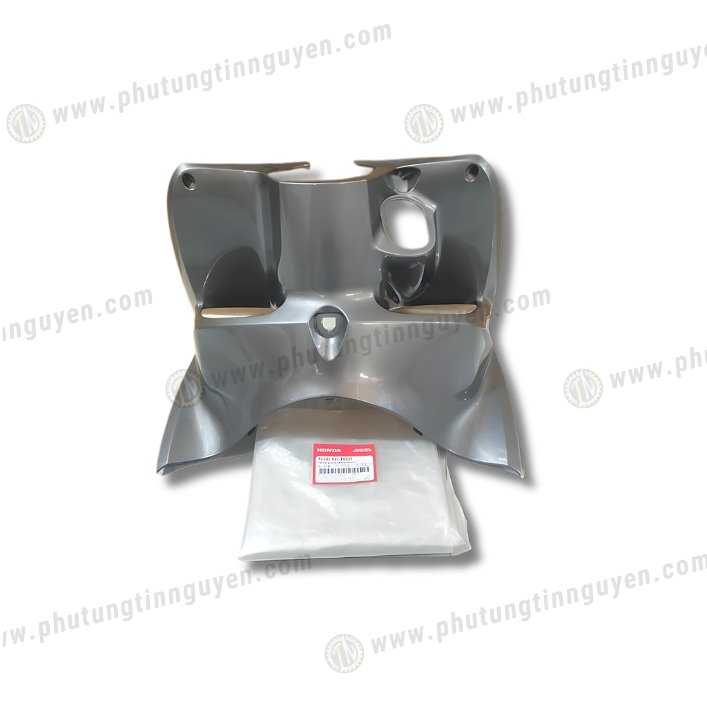 Ốp yếm ổ khoá Vision VS 110 Đời đầu 2011 2012 2013 màu bạc AA