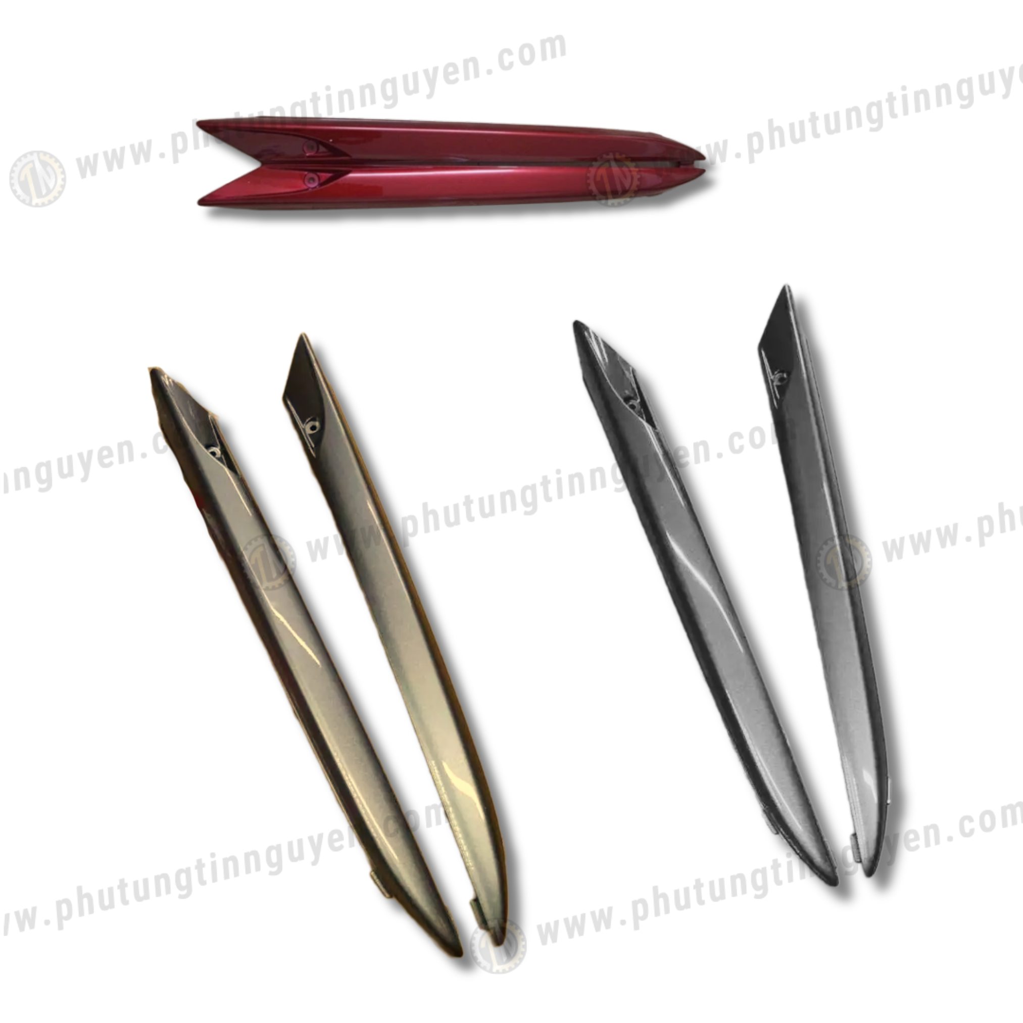  Cặp nẹp sườn sau AB AIR BLADE 110 THÁI LAN ( BÁN CẶP, KHÔNG BÁN LẺ ) 