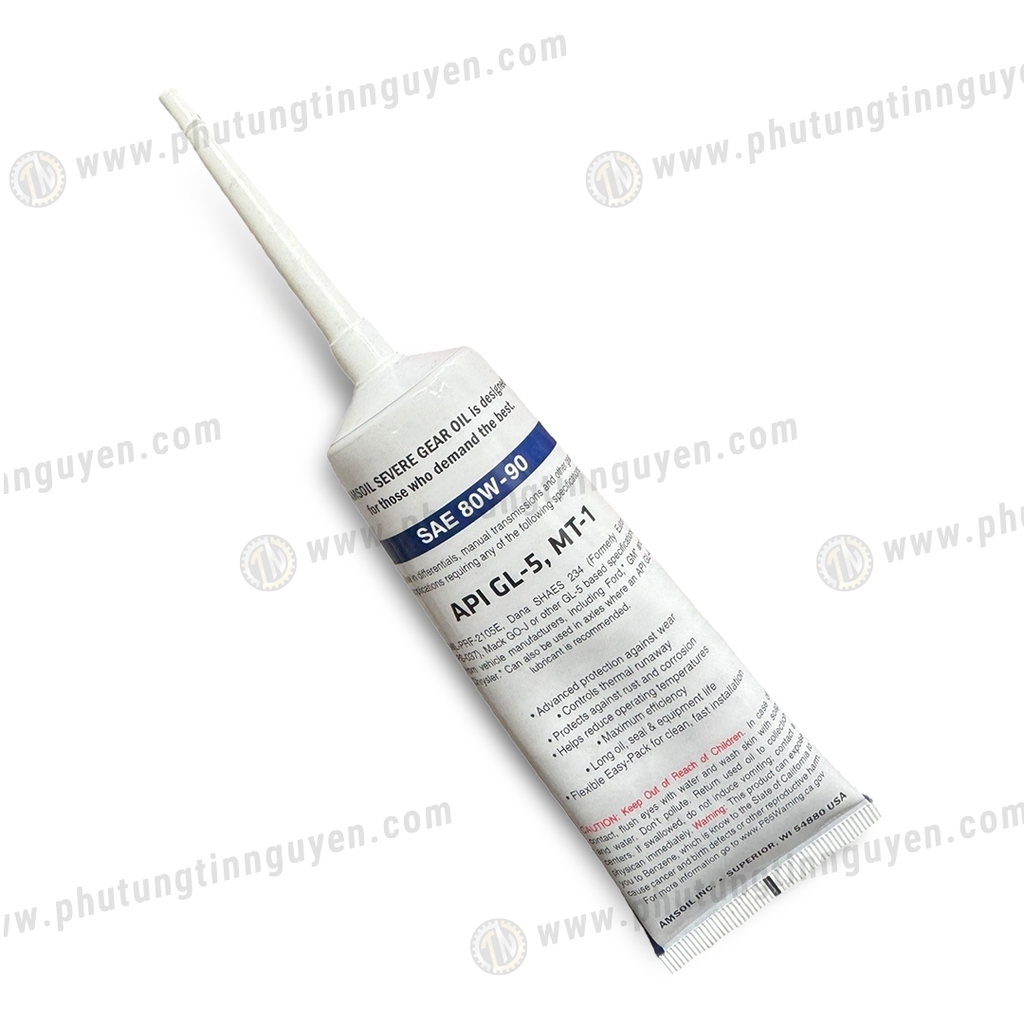 Nhớt hộp số xe tay ga tổng hợp Amsoil Gear Oil 80W90 120ml hàng chính
