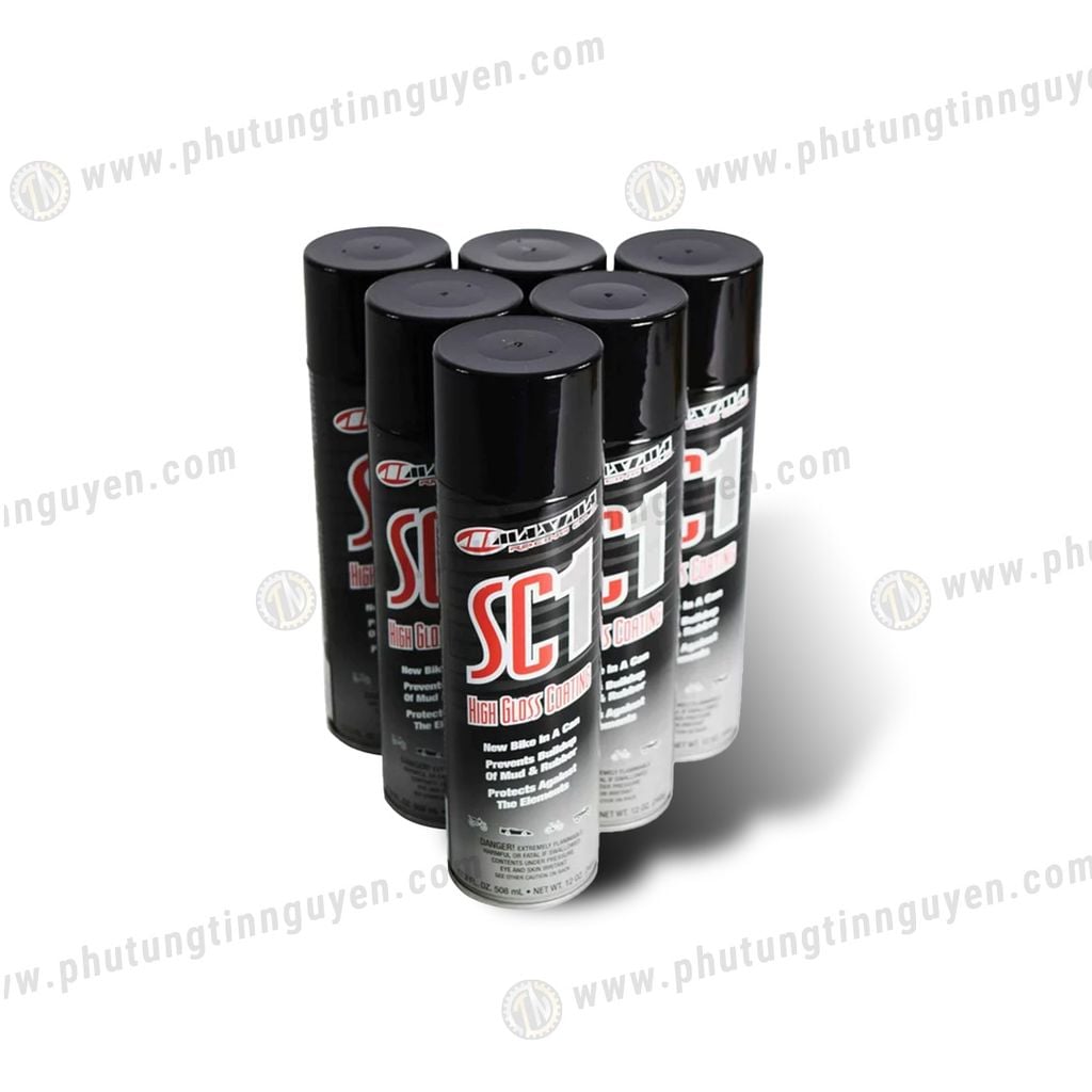 Phủ bóng nhựa Maxima SC1 hàng chính hãng - 355ml