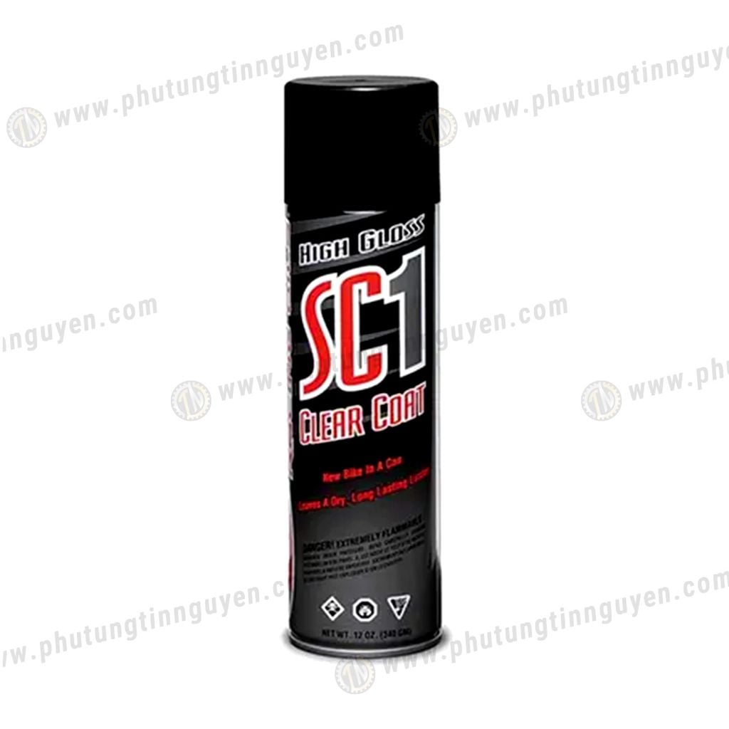 Phủ bóng nhựa Maxima SC1 hàng chính hãng - 355ml