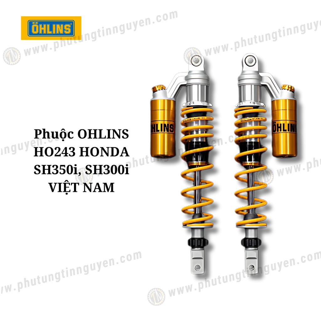 Phuộc OHLINS HO243 HONDA SH350i, SH300i VIỆT NAM
