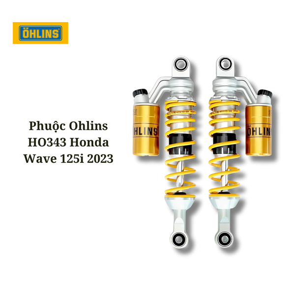  Phuộc Ohlins HO343 Honda Wave 125i 2023, dream 