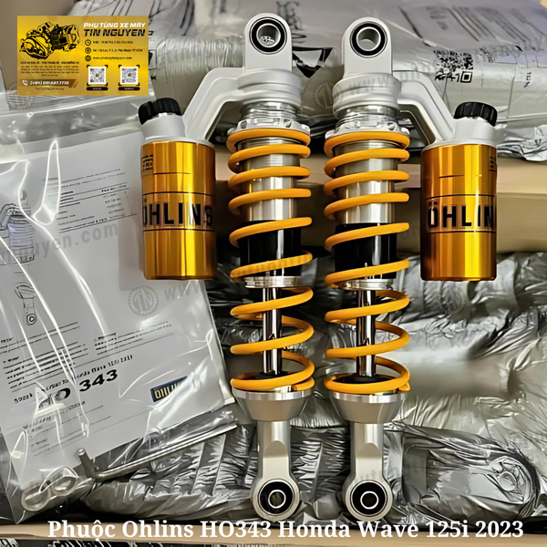  Phuộc Ohlins HO343 Honda Wave 125i 2023, dream 