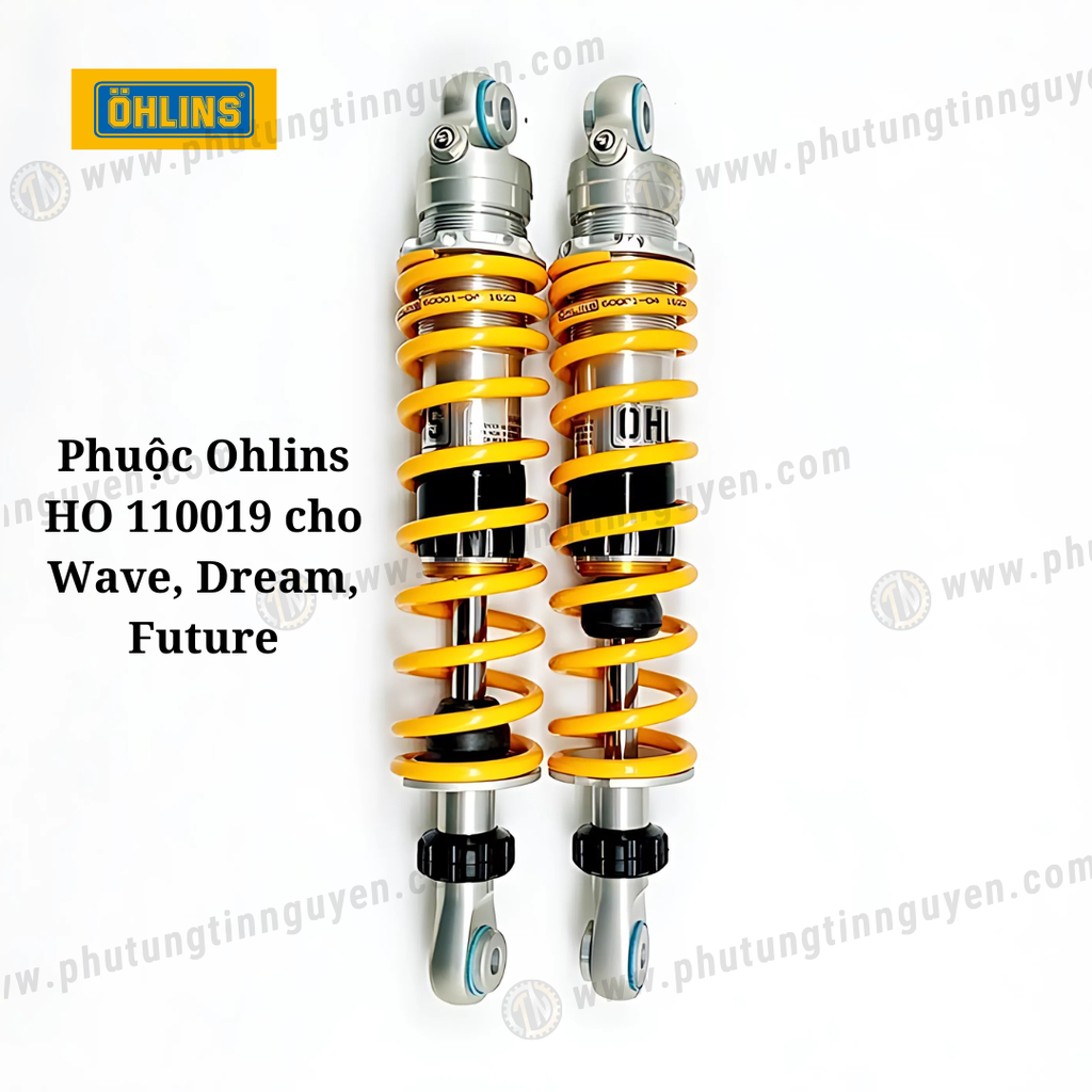 Phuộc Ohlins Honda Wave Không Bình Dầu – HO110019 cho Wave, Dream, Future