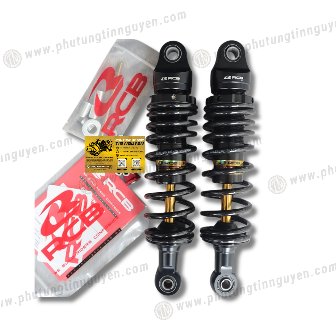  Phuộc RCB C Series ty vàng cho Yamaha Sirius, Jupiter chính hãng 