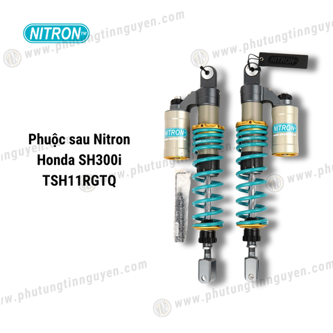  Phuộc Sau Nitron R3 Honda SH 300i - Xanh TSH11RGTQ  Nitron Japan 