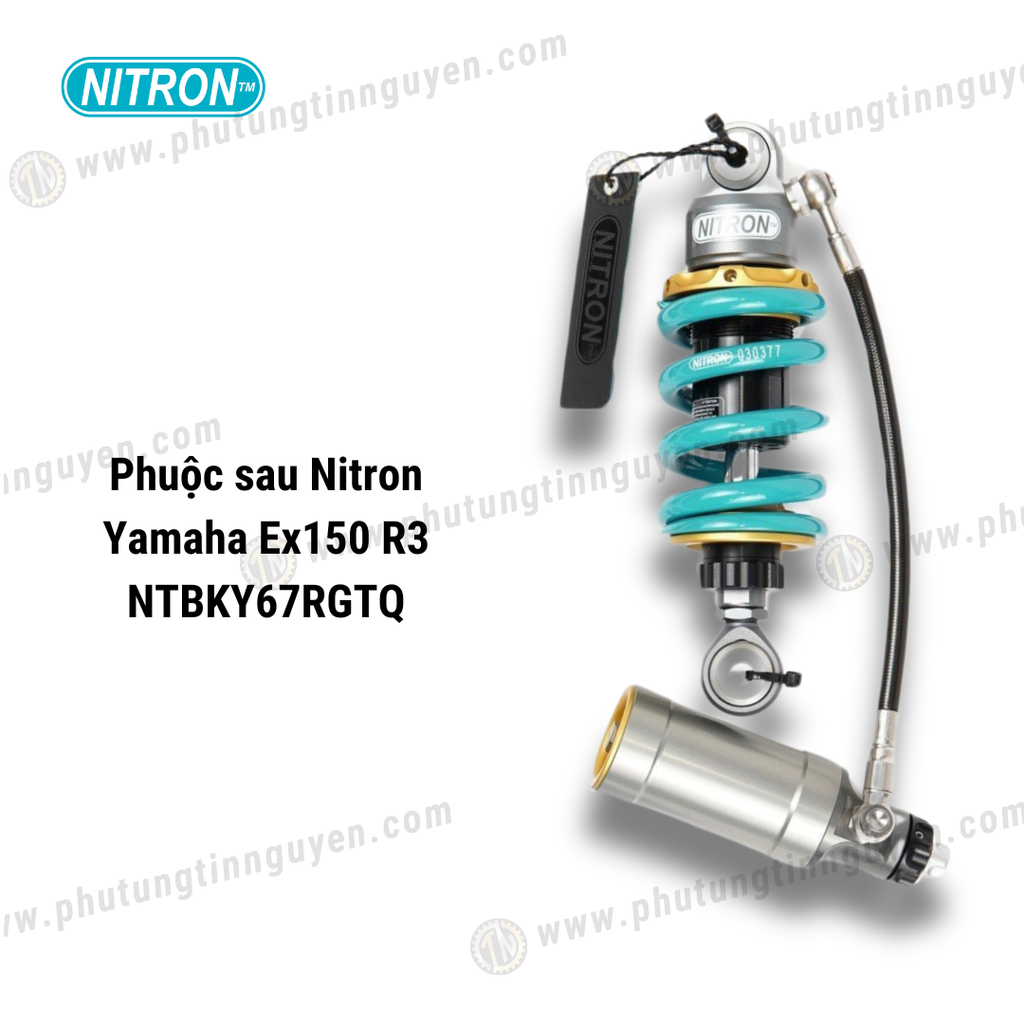 Phuộc sau Nitron Yamaha Ex150 R3 NTBKY67RGTQ Nitron Japan