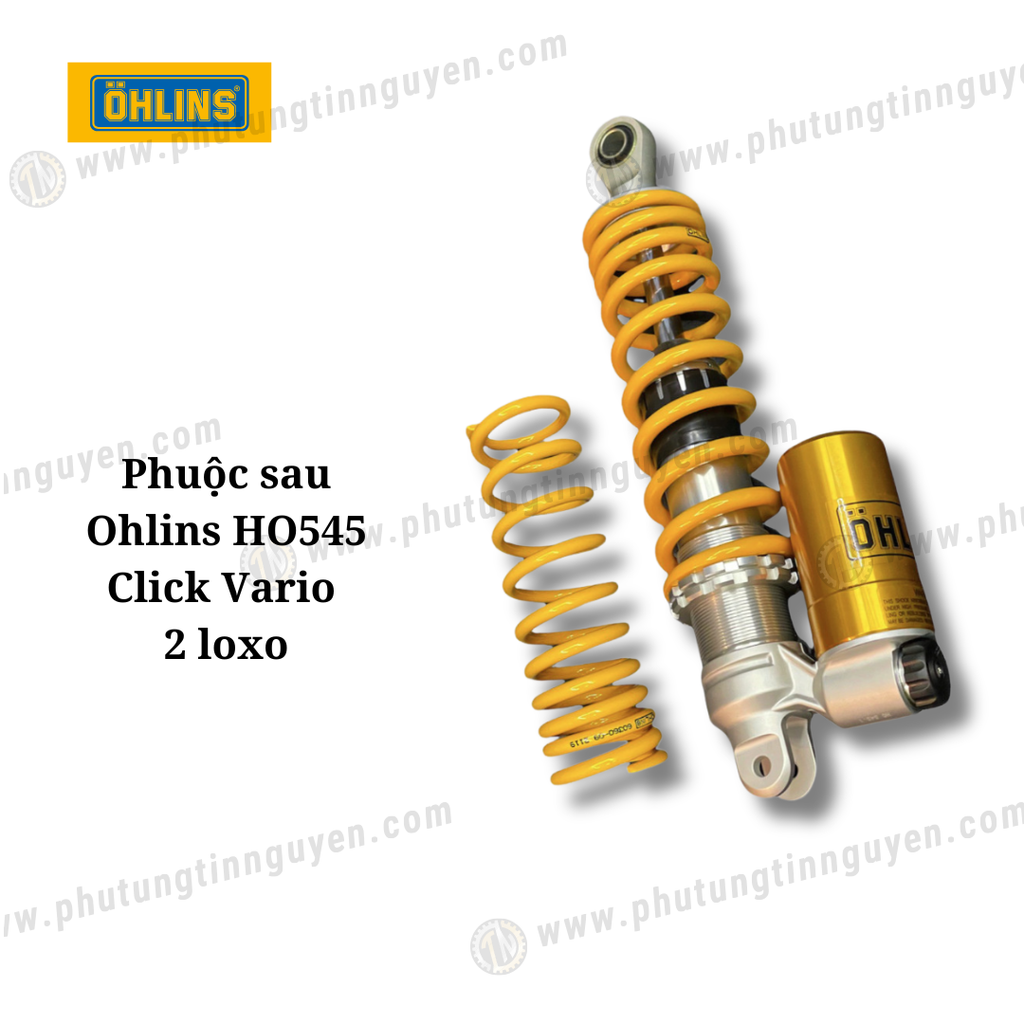 Phuộc sau Ohlins HO545 Click Vario 125