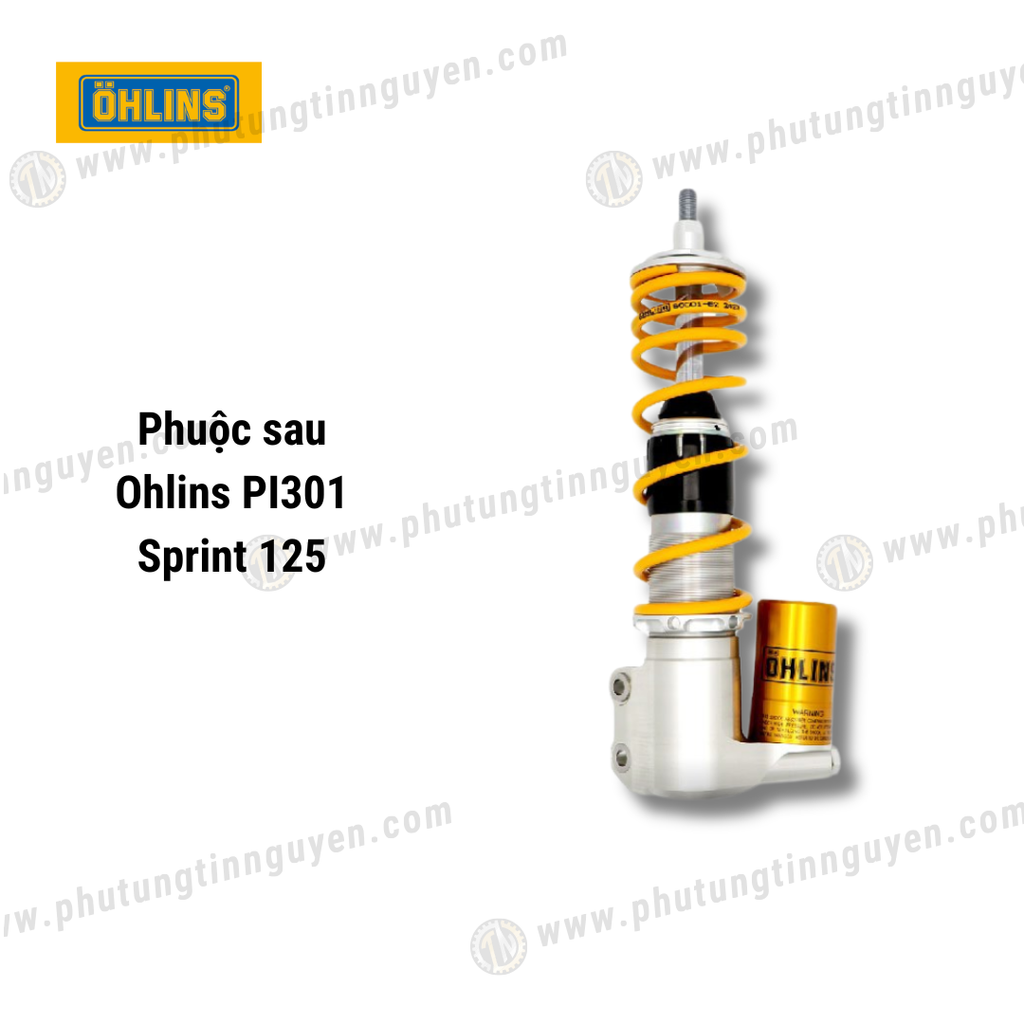 Phuộc sau Ohlins PI301 Sprint 125