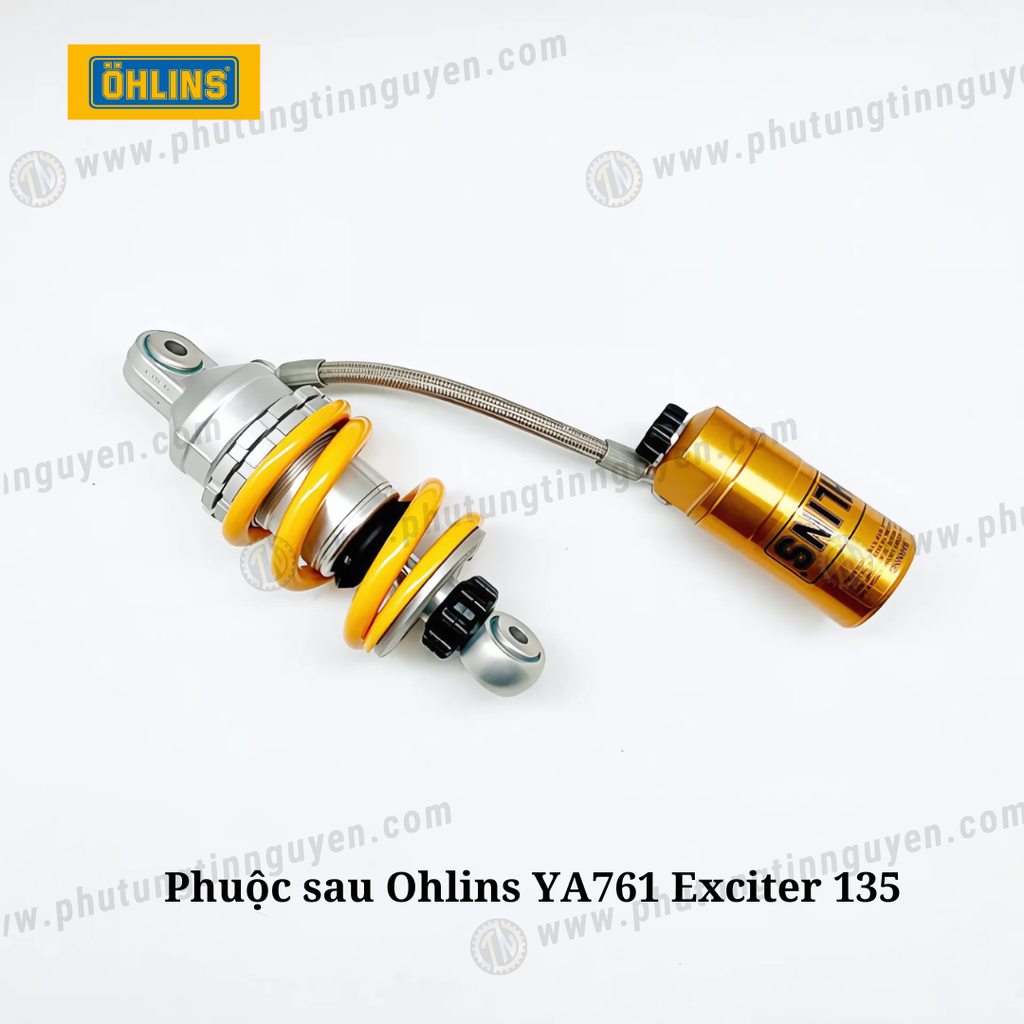 Phuộc sau Ohlins YA761 Exciter 135, Spark 135