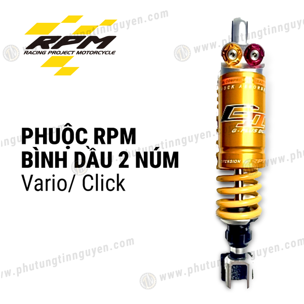  Phuộc RPM có bình dầu RT xe Vario Click Lead hàng chính hãng có bảo hành 