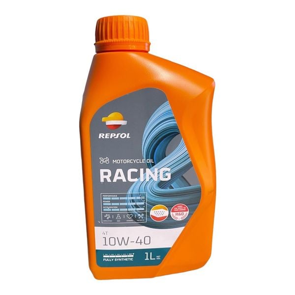  Nhớt Repsol Racing 10W40 chính hãng 1 Lit MẪU MỚI 
