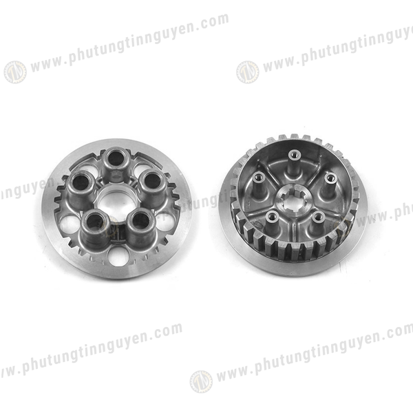  Bộ má nồi, mặt đế nhôm nồi trong ngoài Satria Fi, Raider Fi, GSX S150, GSX R150, Bandit 150 chính hãng Suzuki 