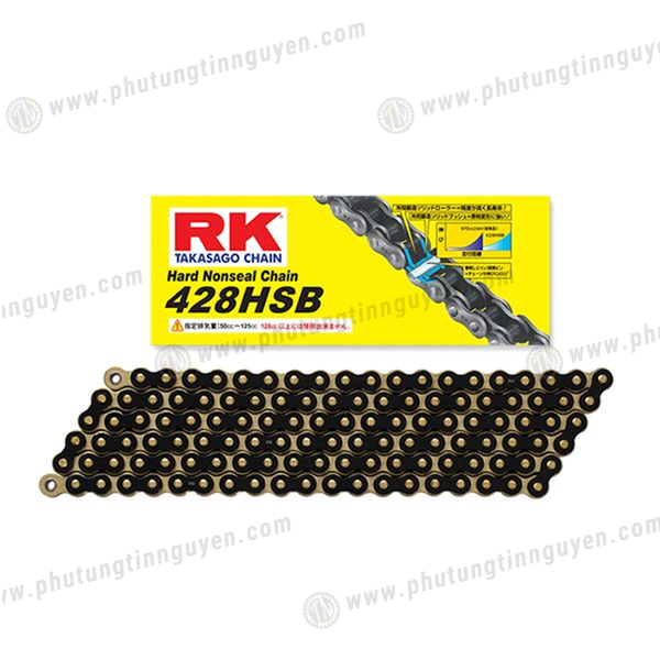  Sên RK 428HSB 10 ly 132 mắc đen vàng chính hãng RK 