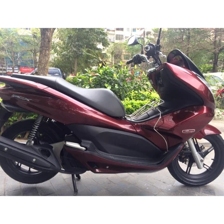  Nẹp lườn ốp sàn PCX 125 ĐỜI ĐẦU 2011 2012 2013 ( CÓ BÁN LẺ TỪNG BÊN ) đỏ đô AA 
