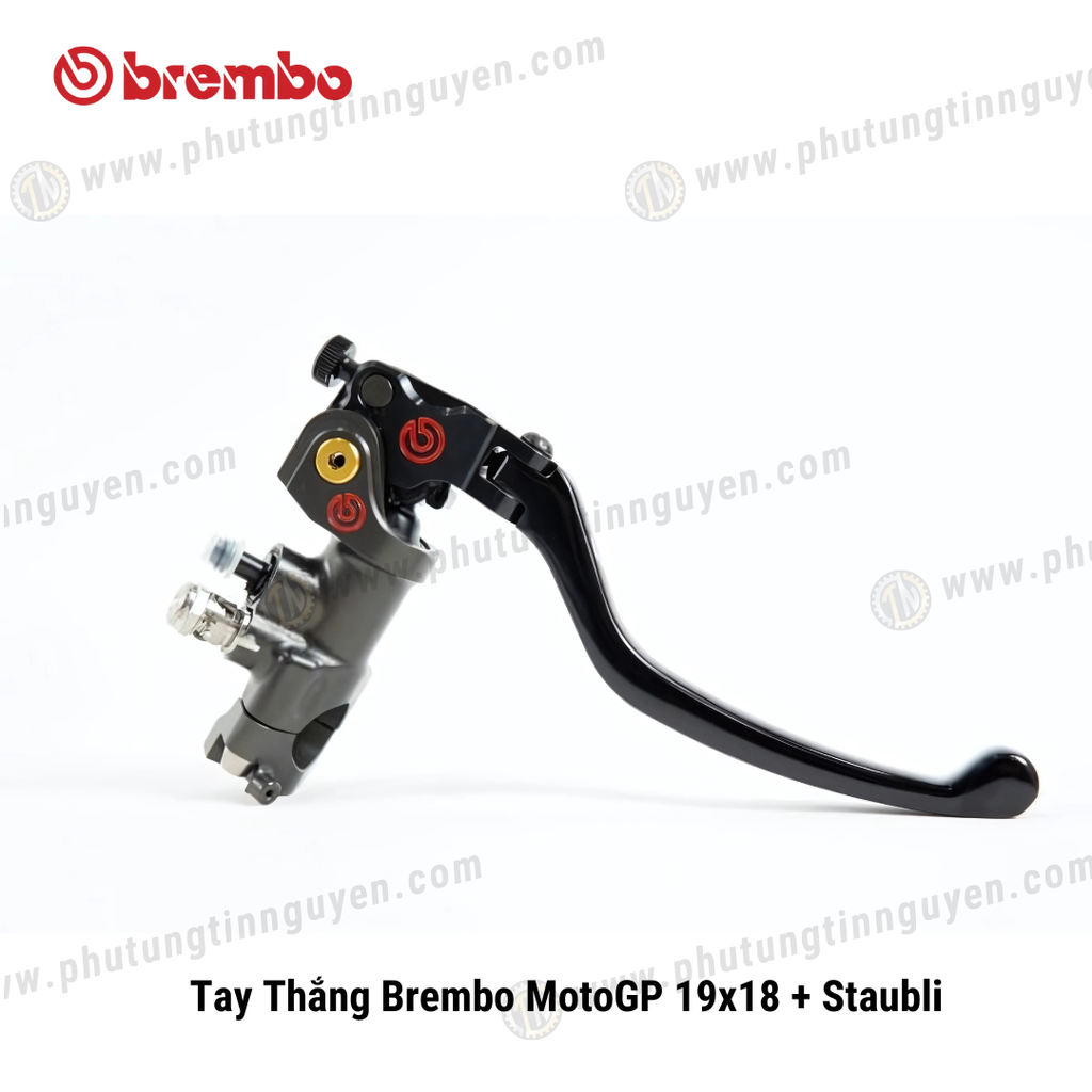 Tay Thắng Brembo MotoGP 19x18 + Staubli XA7G7B0