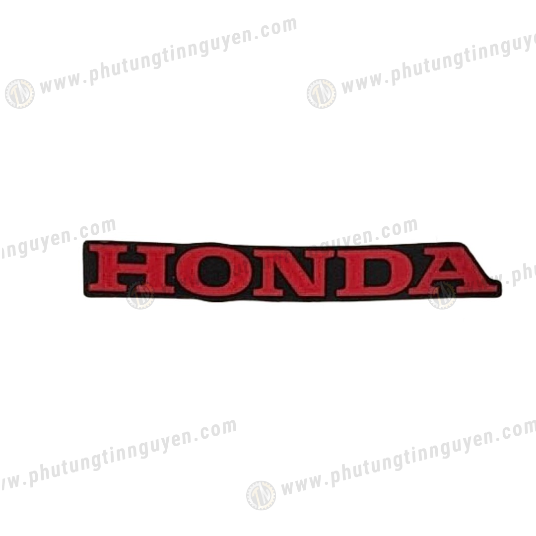 Tem chữ Honda màu đỏ 70mm chính hãng