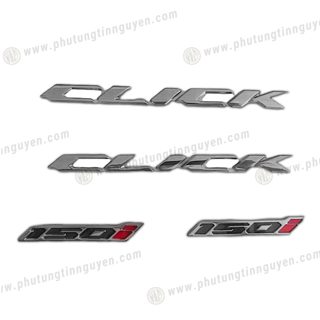 Tem Click 150i chữ nổi chính hãng Honda