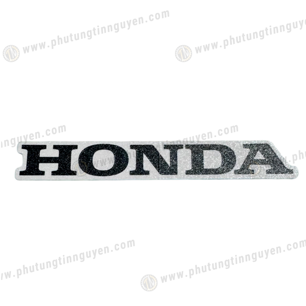  Tem Honda dán bửng AB 2014 màu trắng kích thước 80mm chính hãng 