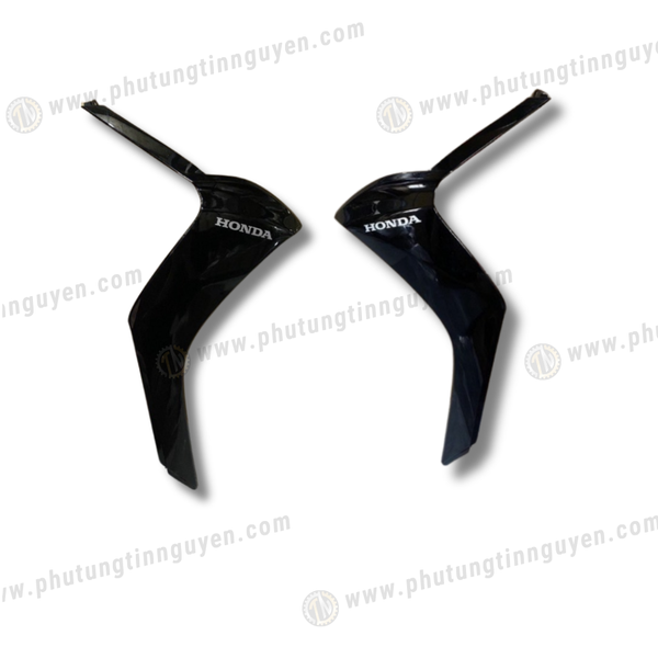  Bửng trước ( bộ yếm ) VISION VS 2011 2012 2013 ( Bán lẻ trái phải ) màu đen bóng AA 