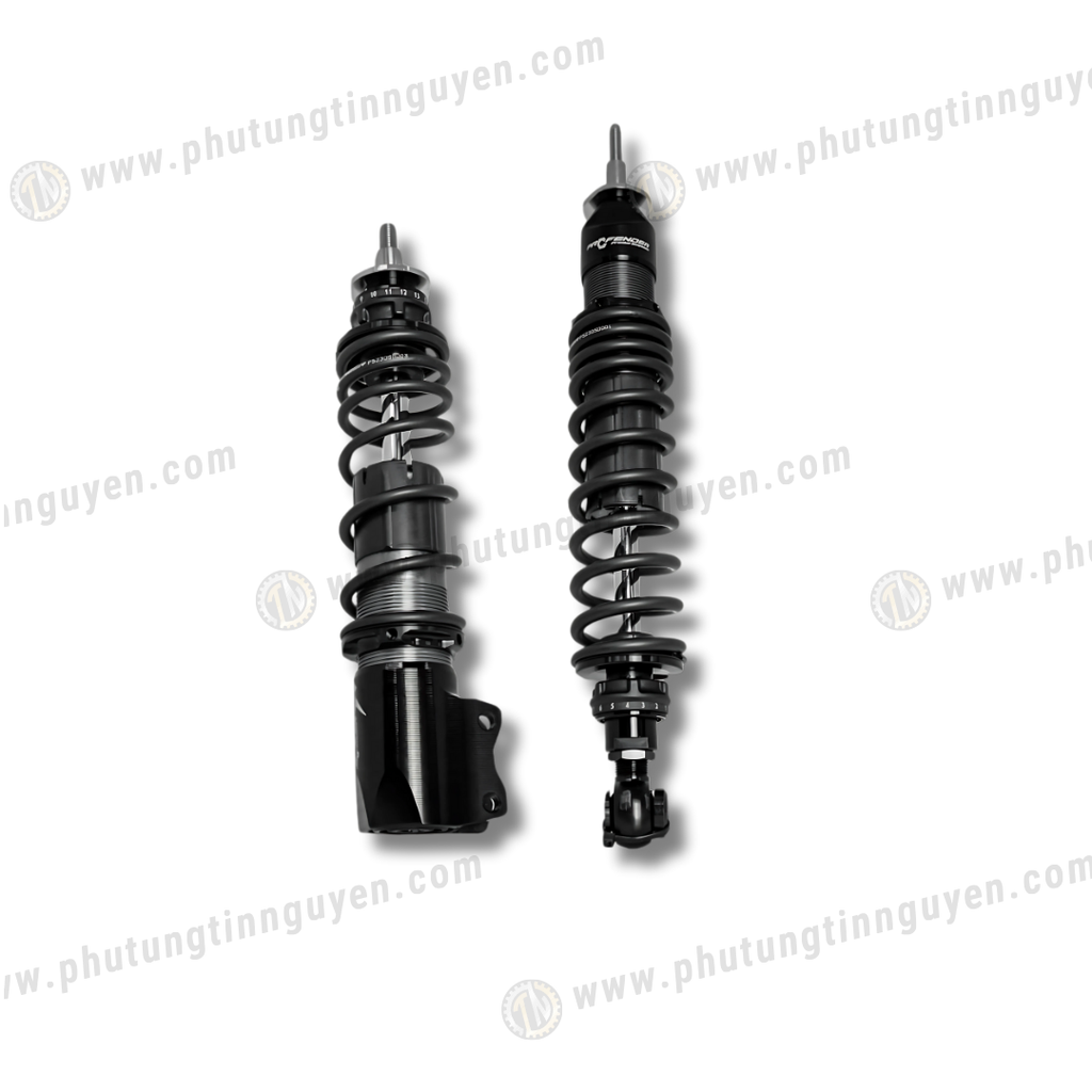 Phuộc Profender Flash Vespa Sprint Primavera Không Bình Dầu ( Màu Đen )