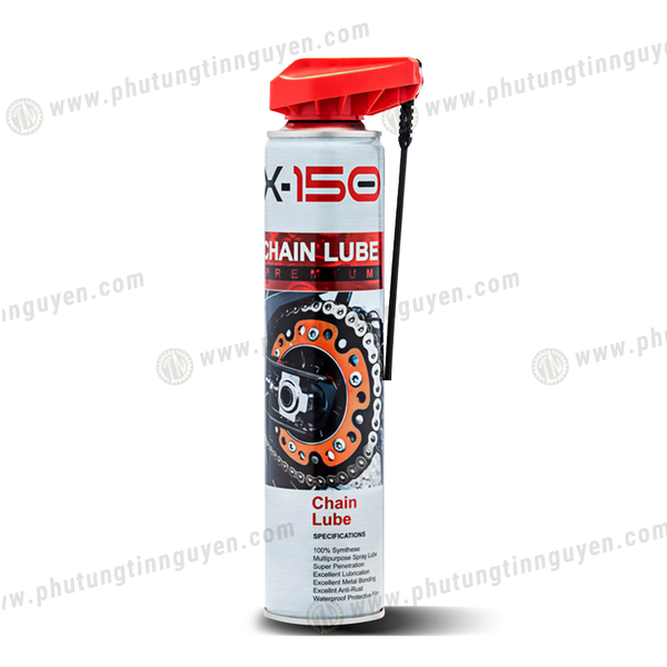  Chai xịt dưỡng sên X150 Chain Lube 450ml 