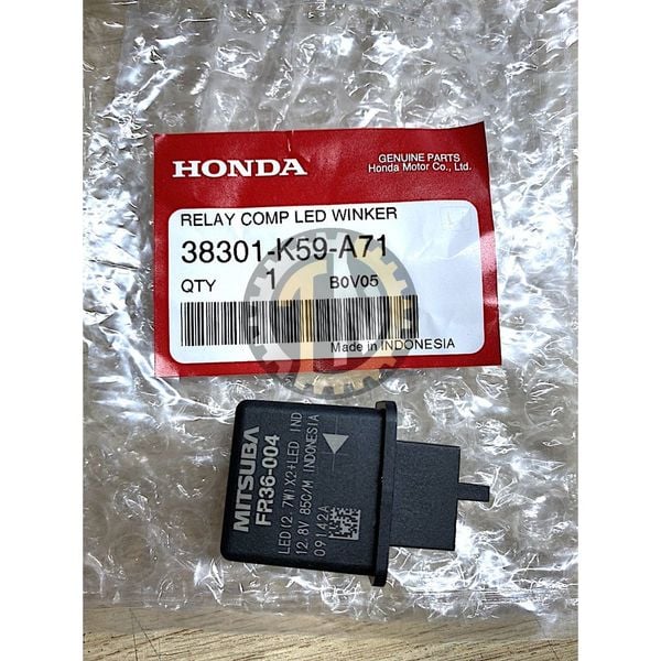  Cục chớp xi nhan xe Vario Click 3 CHÂN chính hãng Honda 