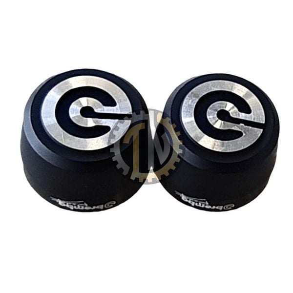  Cặp gù Brembo logo khắc CNC gắn mọi loại xe màu đen, xám 